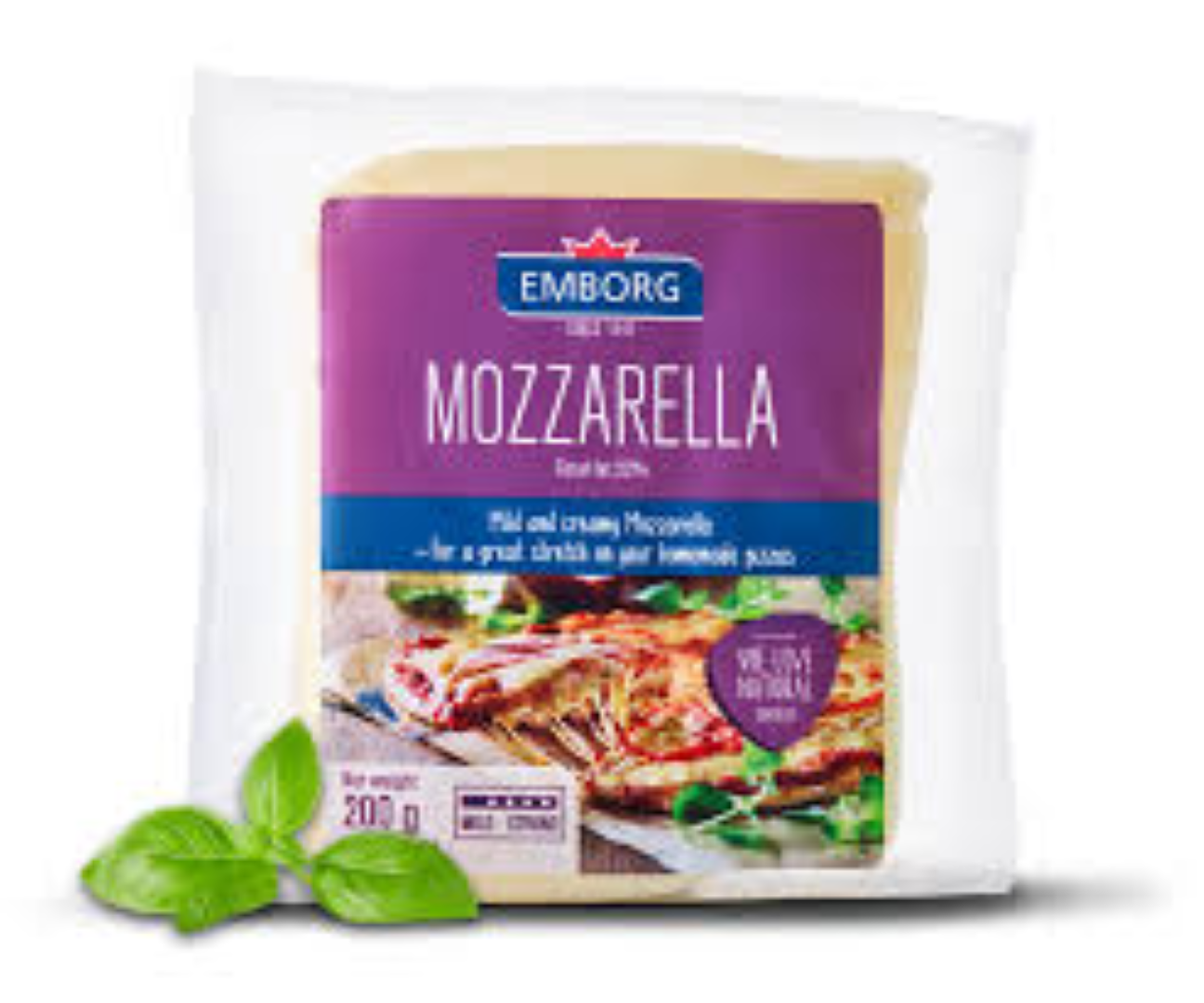 EMBORG MOZZARELLA CHEEESE PORTION 200G